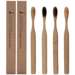 Eco friendly bamboo toothbrush l soft-bristles